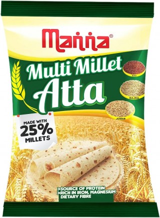 Manna Multimillet - Multigrain ( Atta )