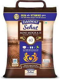 Daawat Basmati Rice - Sehat Mini Mogra ( Basmati Biyyam )