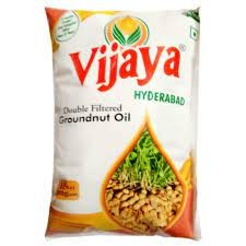 Vijaya - Groundnut Oli, 1L Pouch