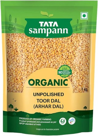 Tata Sampann Organic Toor Dal ( Kandhi pappu )