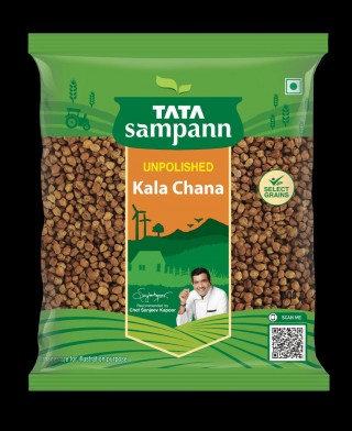 Tata Sampann Unpolished Kala Chana, 1 kg Pouch