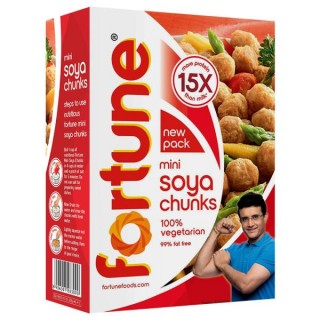 Fortune Mini Soya Chunks - Meal makers, 200g